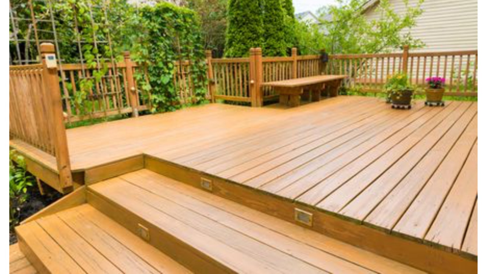 patio deck brown