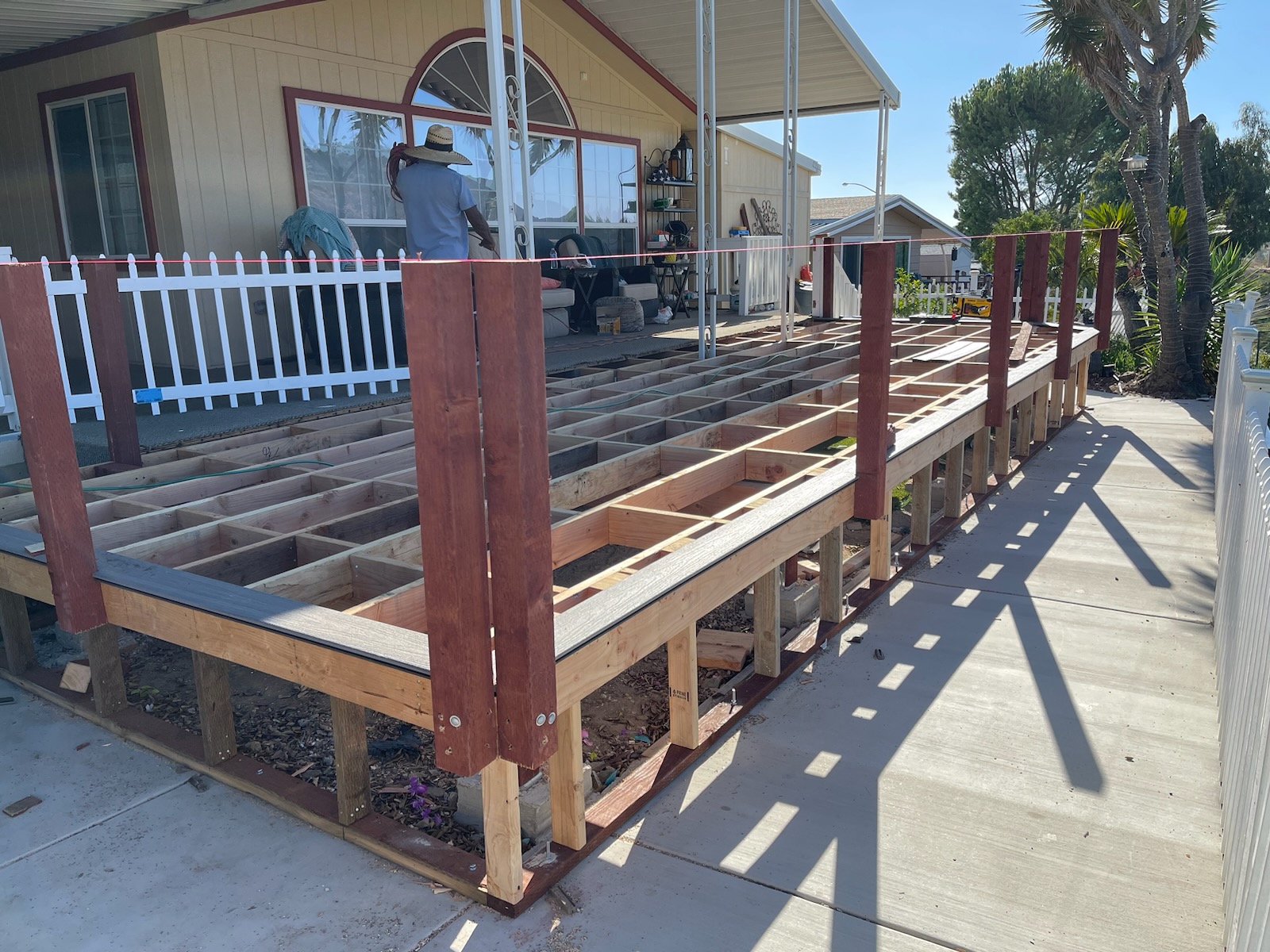patio deck construction